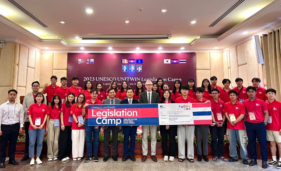 Opening of the third round of 2023 Cambodia UNESCO　UNITWIN – Cambodia Legislation Camp